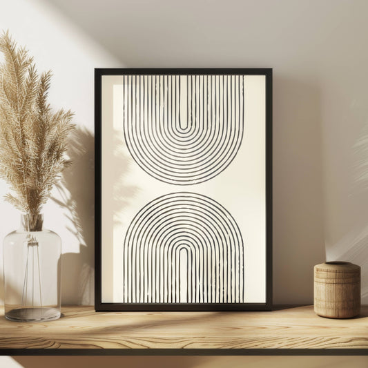 Abstrakt Aquarell- Poster