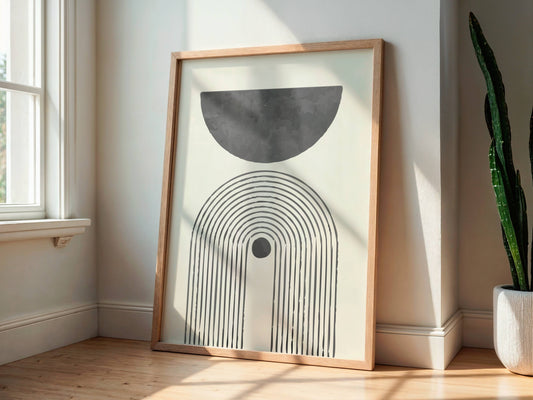 Abstrakt Aquarell- Poster