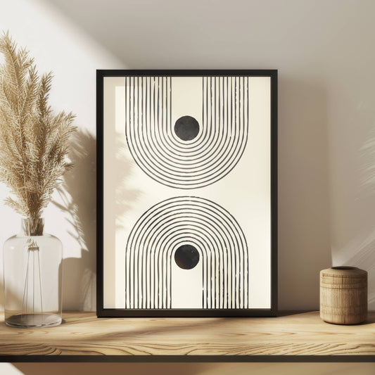 Abstrakt Aquarell- Poster