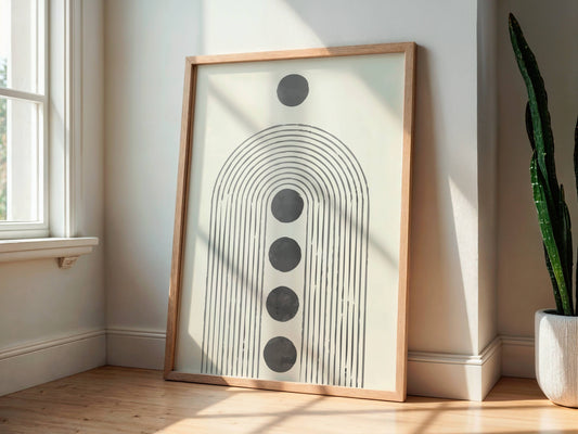 Abstrakt Aquarell- Poster