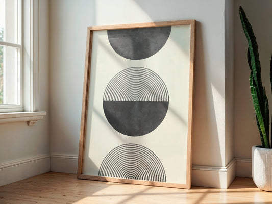 Abstrakt Aquarell- Poster