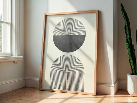 Abstrakt Aquarell- Poster