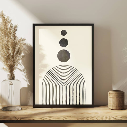 Abstrakt Aquarell- Poster