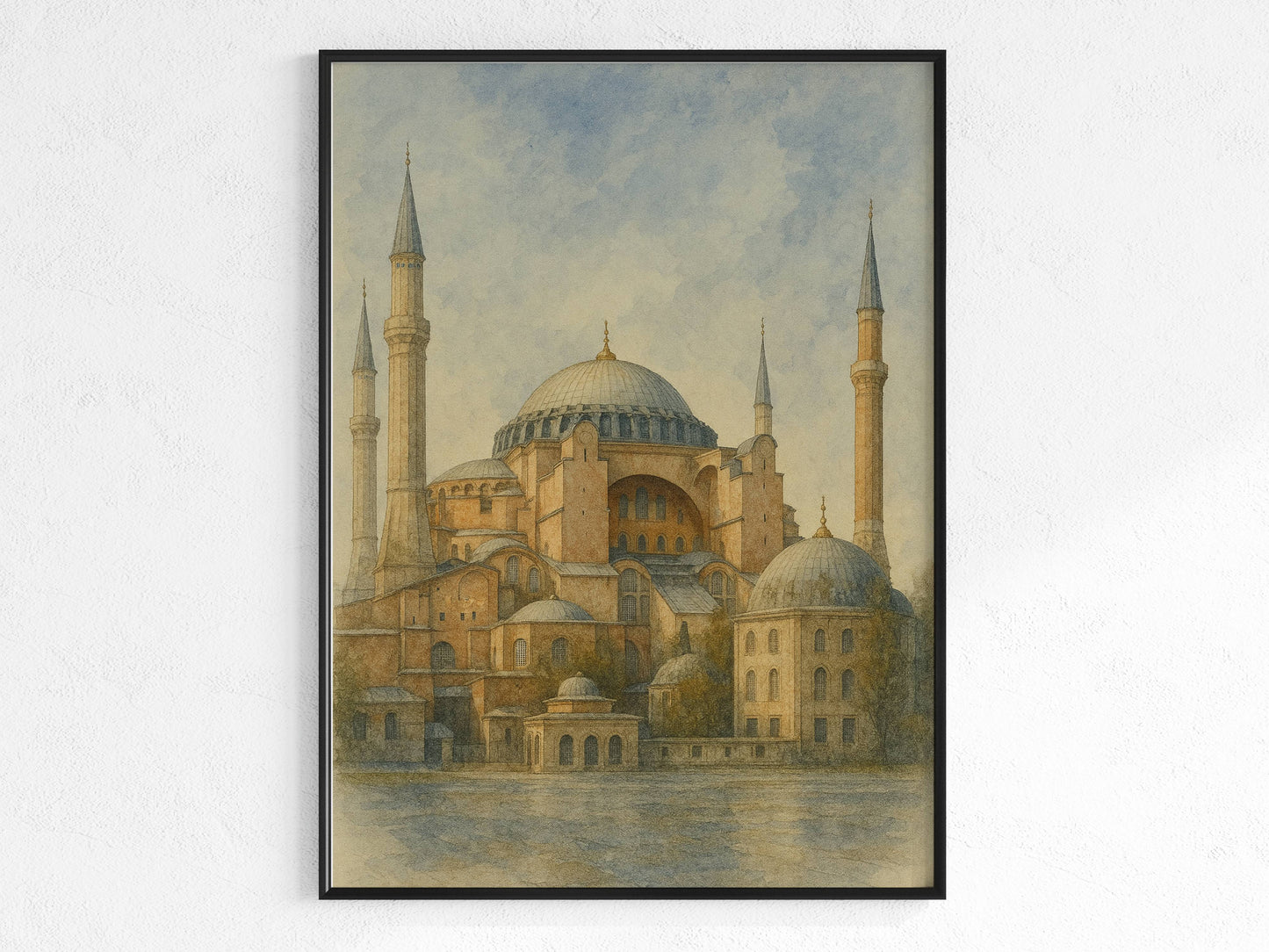 Hagia Sophia Moschee - Poster als Gemälde