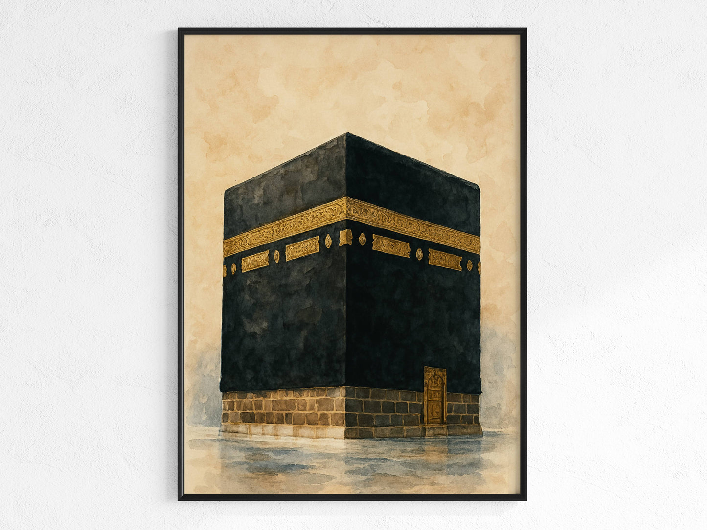 Kaaba  - Poster als Gemälde
