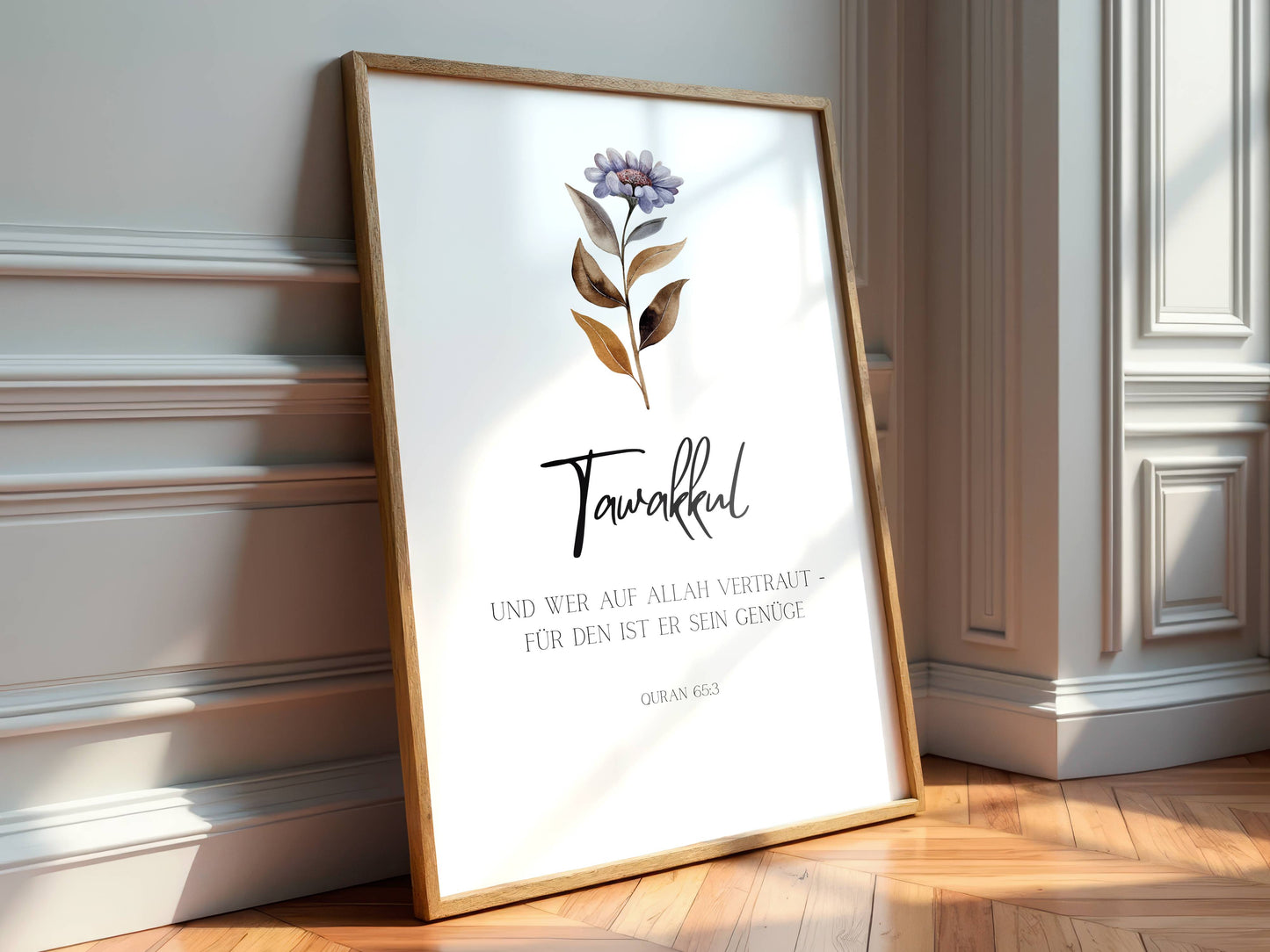 Vertrauen Poster  - Boho Stil